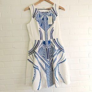 Champagne & Strawberry NWT Art Deco Dress - Sz M